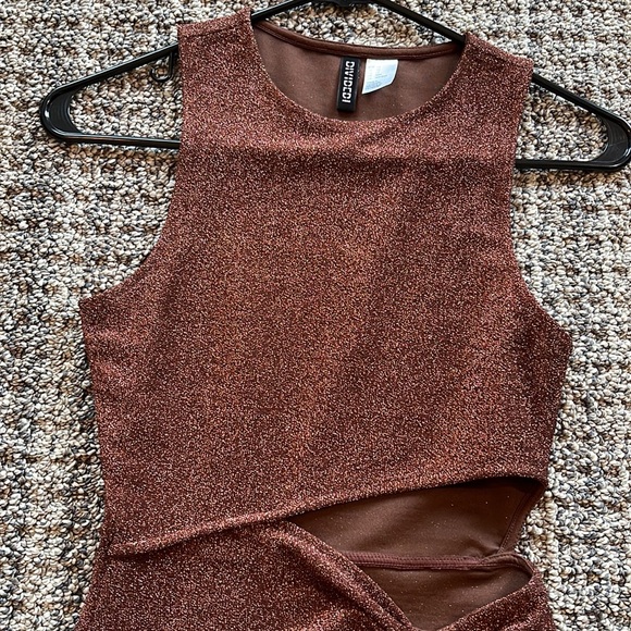 HM mini glitter brown with tone of reddish brown - Picture 3 of 3